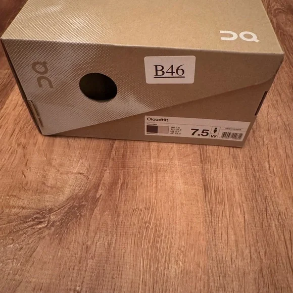 On Running Cream and Brown Cloudtilt Athletic Shoes - Picture 9 of 9